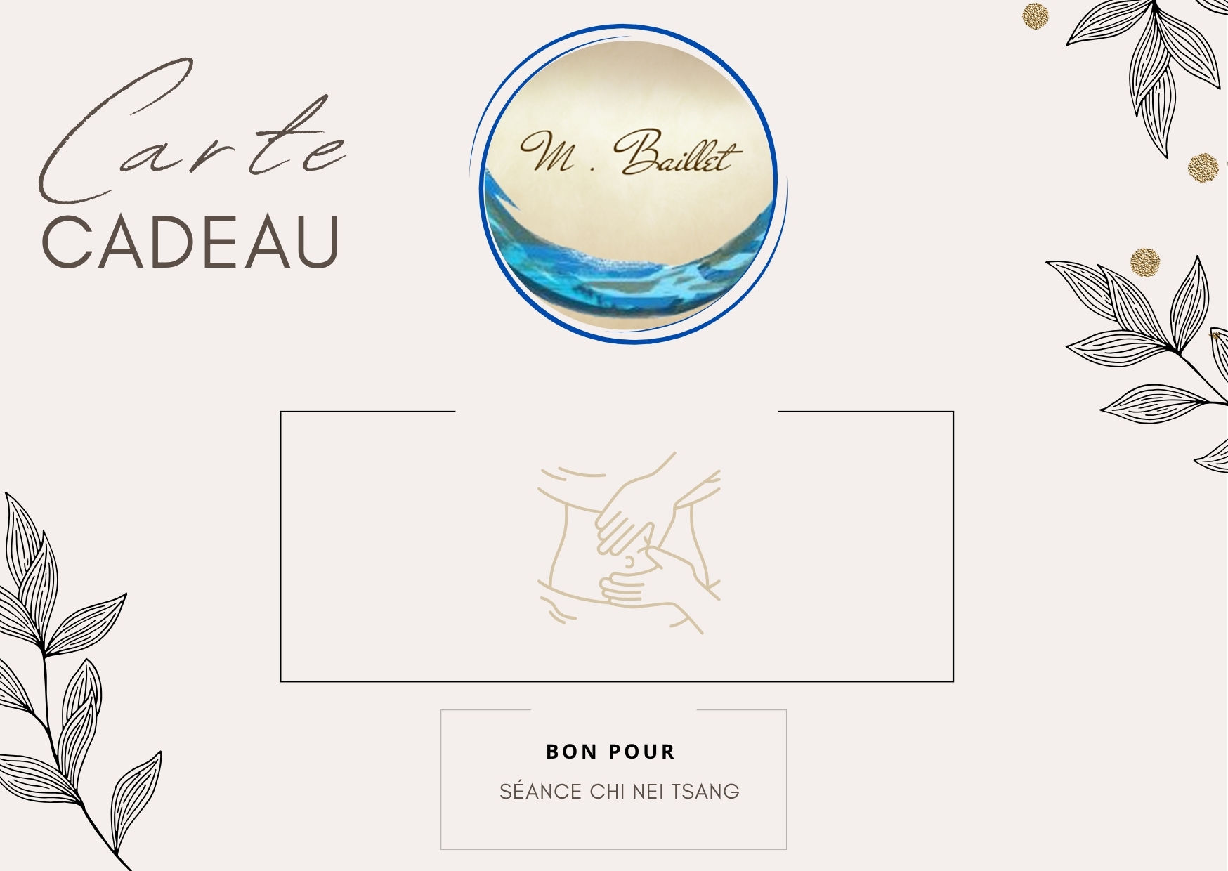 BON CADEAU | CHI NEI TSANG