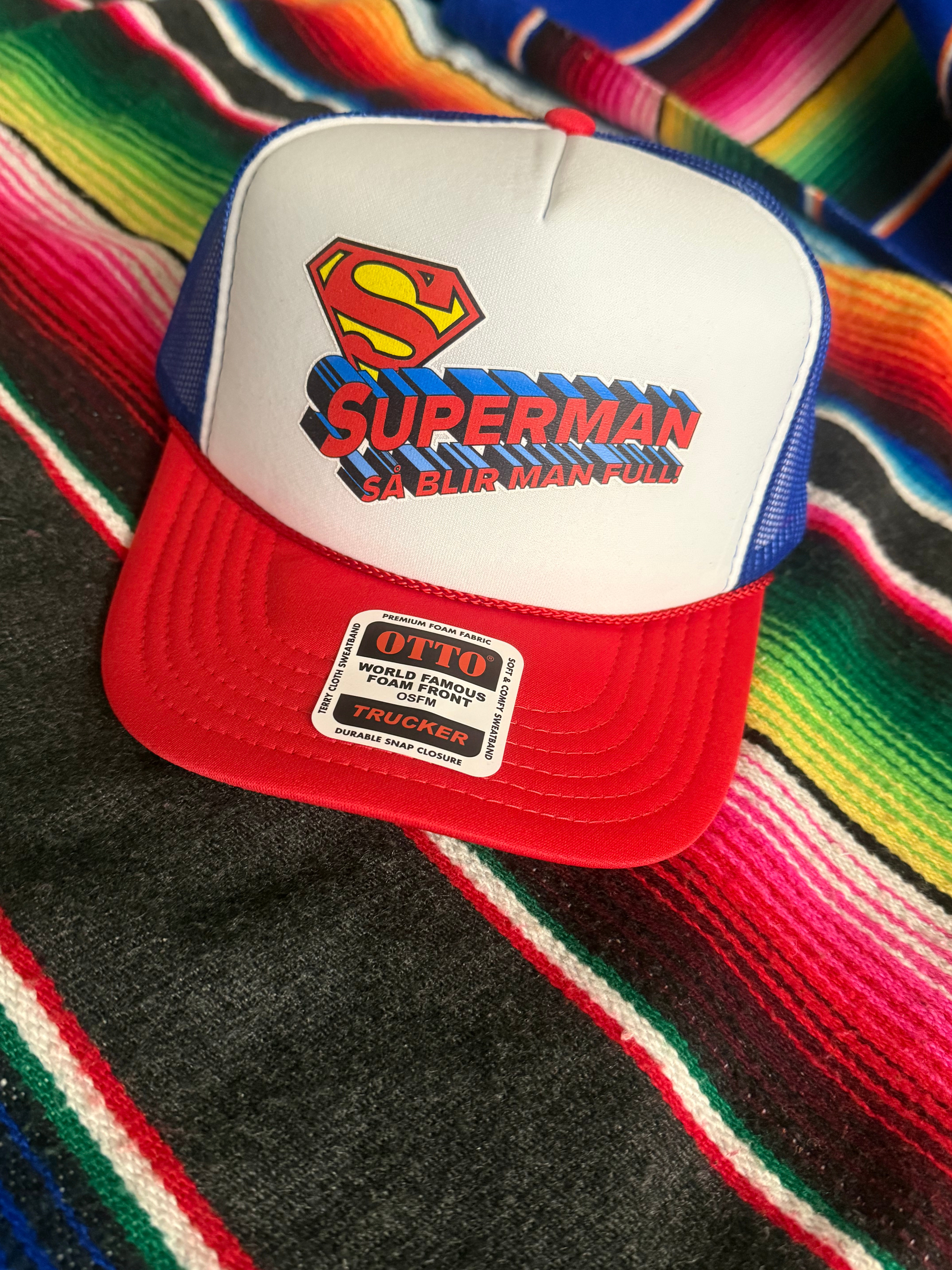 ”Super man så blir man full” - OTTO truckerkeps