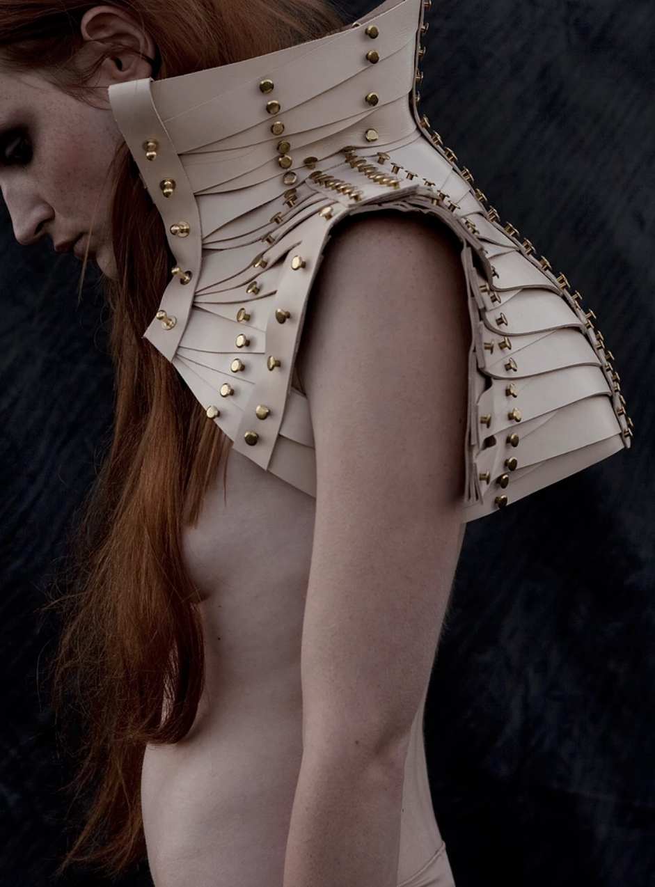 Thumbnail: High Collar Hunchback Jacket
