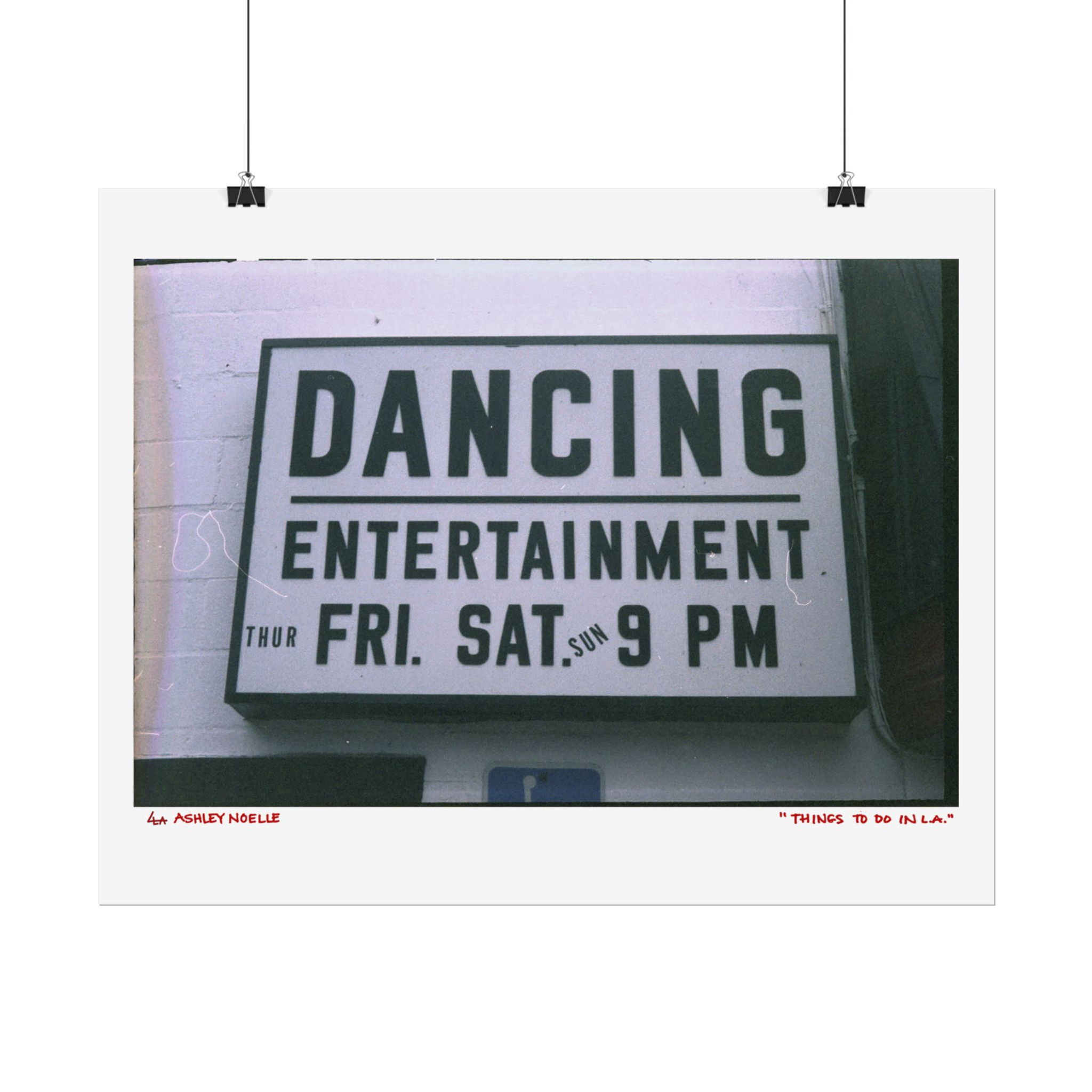 THINGS TO DO IN L.A.