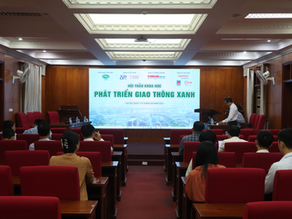 Khai mạc báo cáo khoa học trong khuôn khổ Hội thảo Khoa học Phát triển giao thông xanh