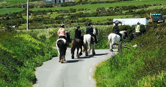 Horse Riding in Ireland on a family tour