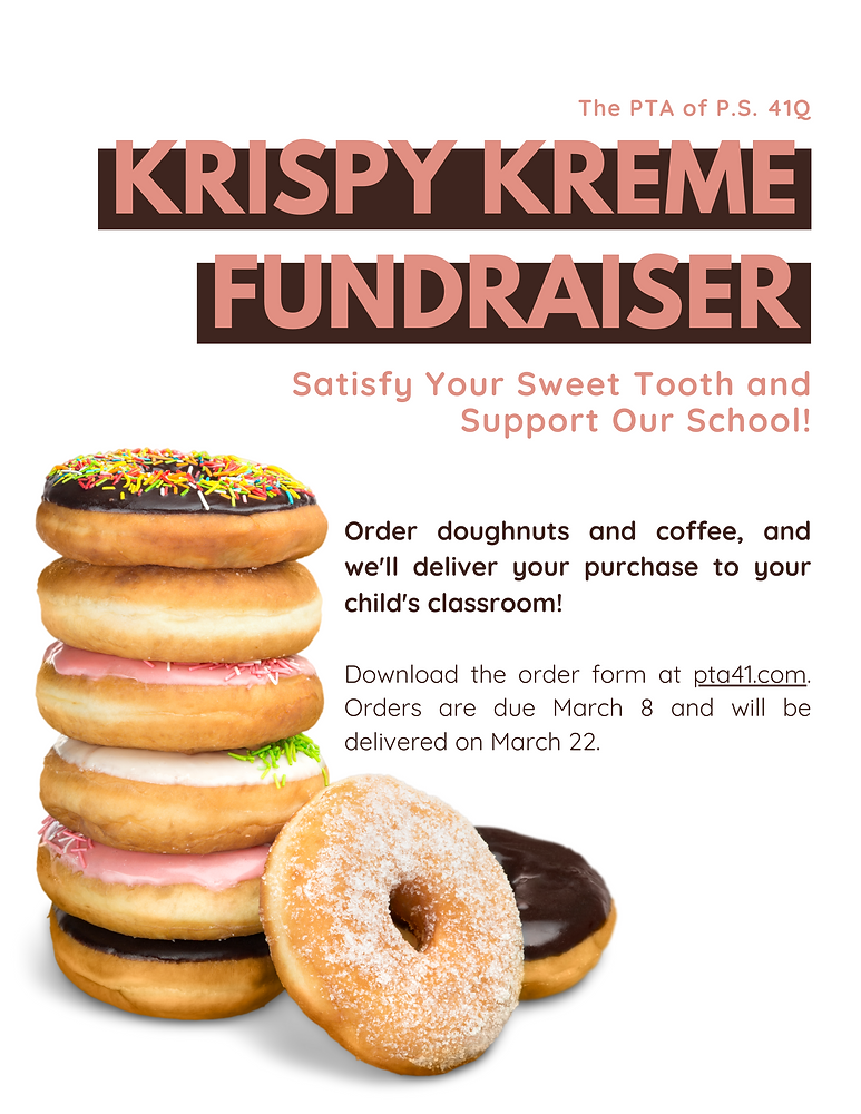 Krispy Kreme fundraiser ends 3/8