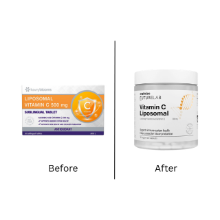 最新のLipoVantage®技術で吸収率と安定性高 l FutureLab リポソーム