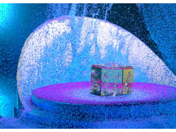 MPM Solver effect Houdini Solaris & Karma