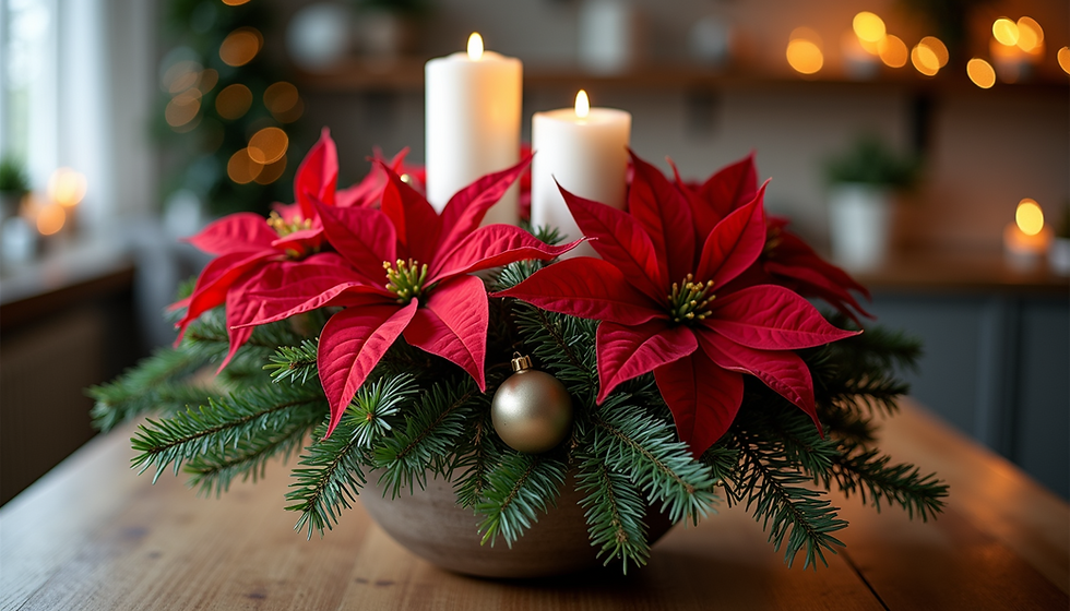 Elevate Your Christmas Spirit with Fresh Floral Arrangements This Holiday Season