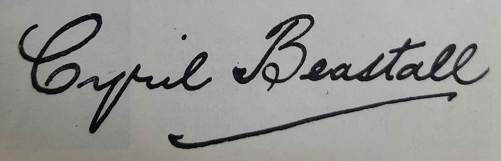 Cyril Beastall - 1908-1973