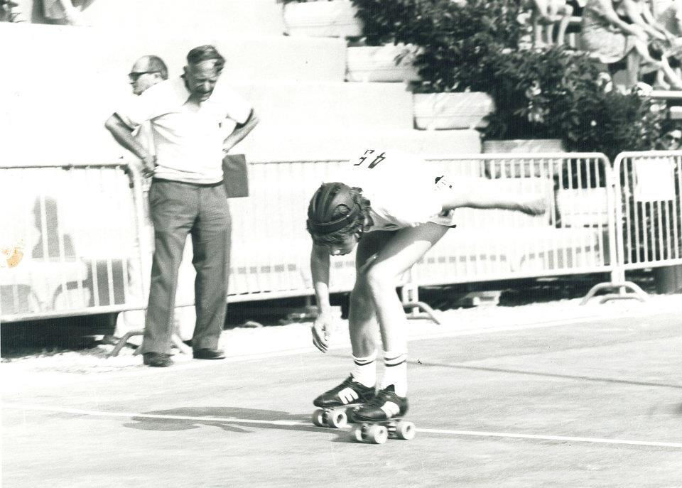 1980 Junior European Championships - Finale Emilia, Italy - Henry Crystall manages the junior British team