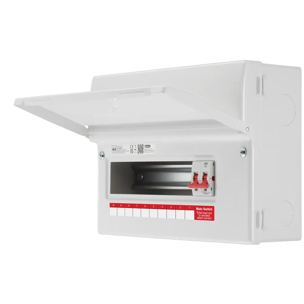 Thumbnail: Consumer Unit 12 Module 10 Way Unpopulated with 100A Main Switch