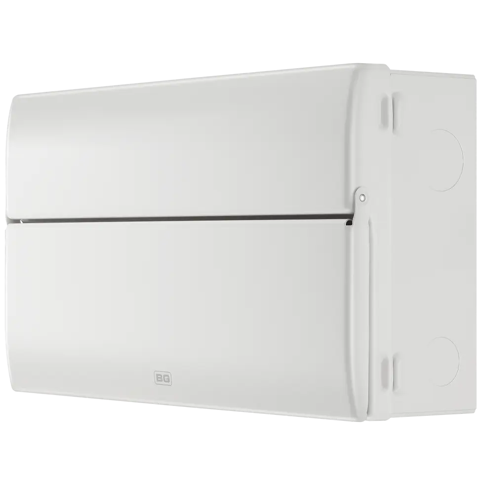 Thumbnail: Consumer Unit 16 Module 10 Way Unpopulated with 100A Main Switch 2x100A 30mA RCD