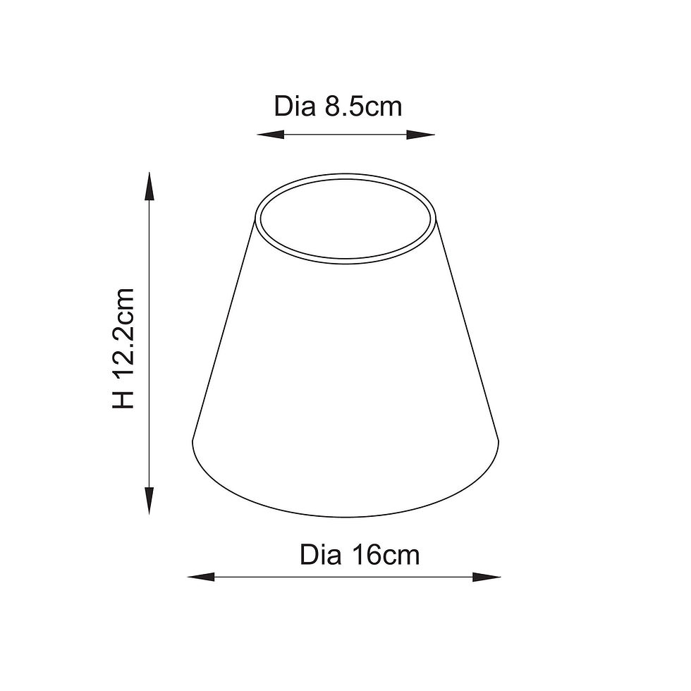 Thumbnail: Lille & Ikat 16cm 2lt Linear Pendant