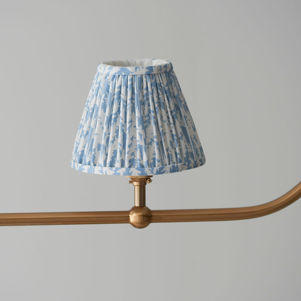 Thumbnail: Santiago & Leaf 16cm 4lt Linear Pendant