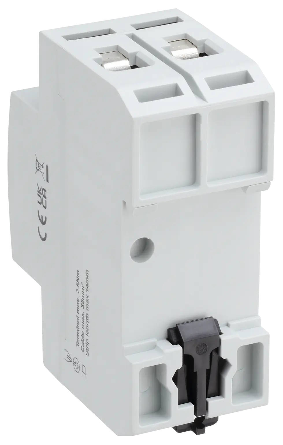Thumbnail: BIDIRECTIONAL 40A RCD TYPE A, 2POLE, 2MODULE