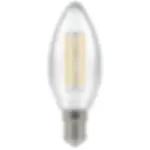 LED Candle Filament Clear • 4.2W • 2700K • SBC-B15d