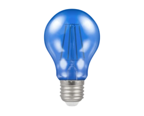 LED Filament GLS Harlequin Non-Dimmable 4.5W Blue ES-E27