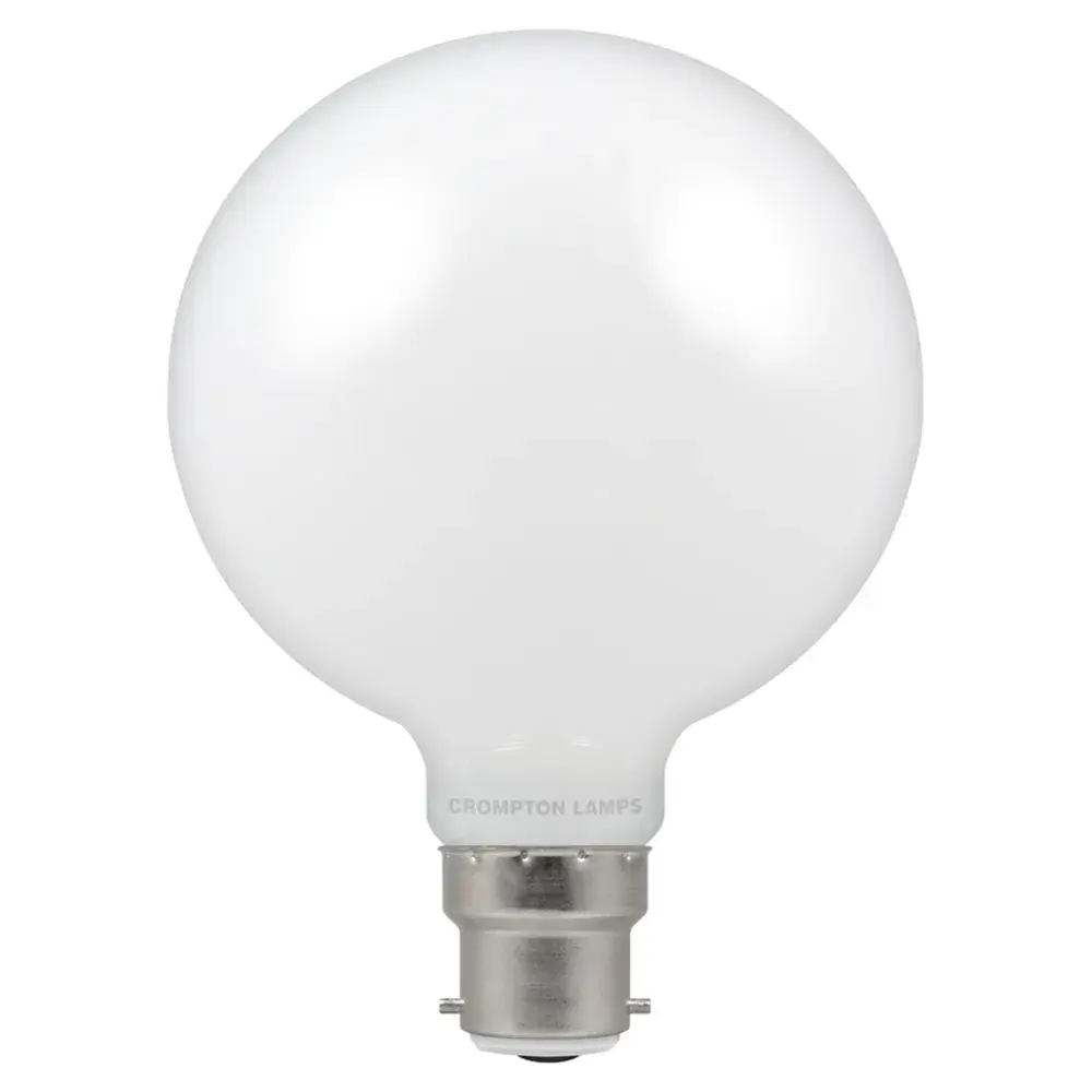 LED Globe G95 Opal Globe • Dimmable • 7W • 2700K • BC-B22d