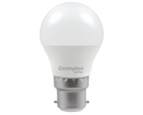 LED Thermal Plastic Round Opal Dimmable 6.5W 2700K BC-B22