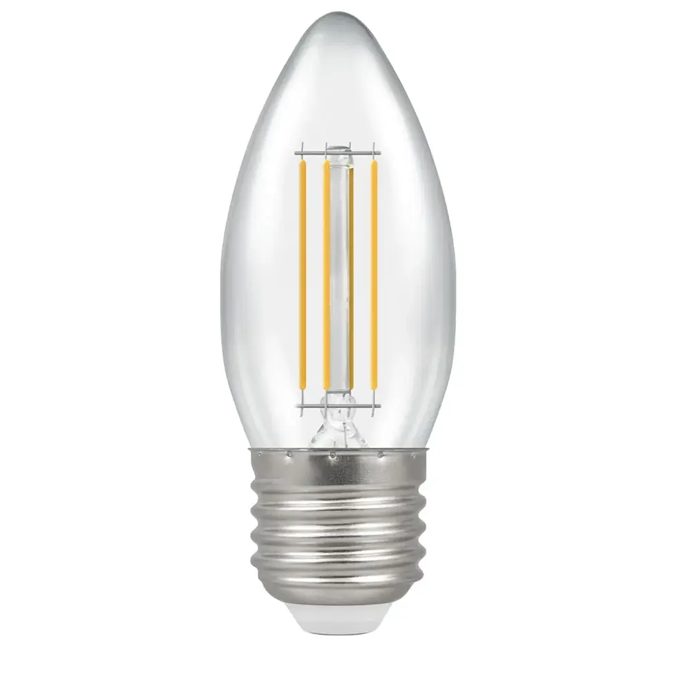 LED Candle Filament Clear • 4.2W • 2700K • ES-E27