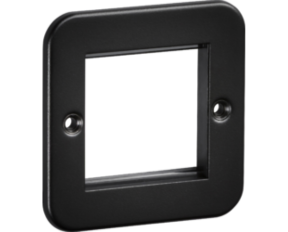 Metalclad 2G Modular Faceplate -Textured Sand Black Finish M2GTB
