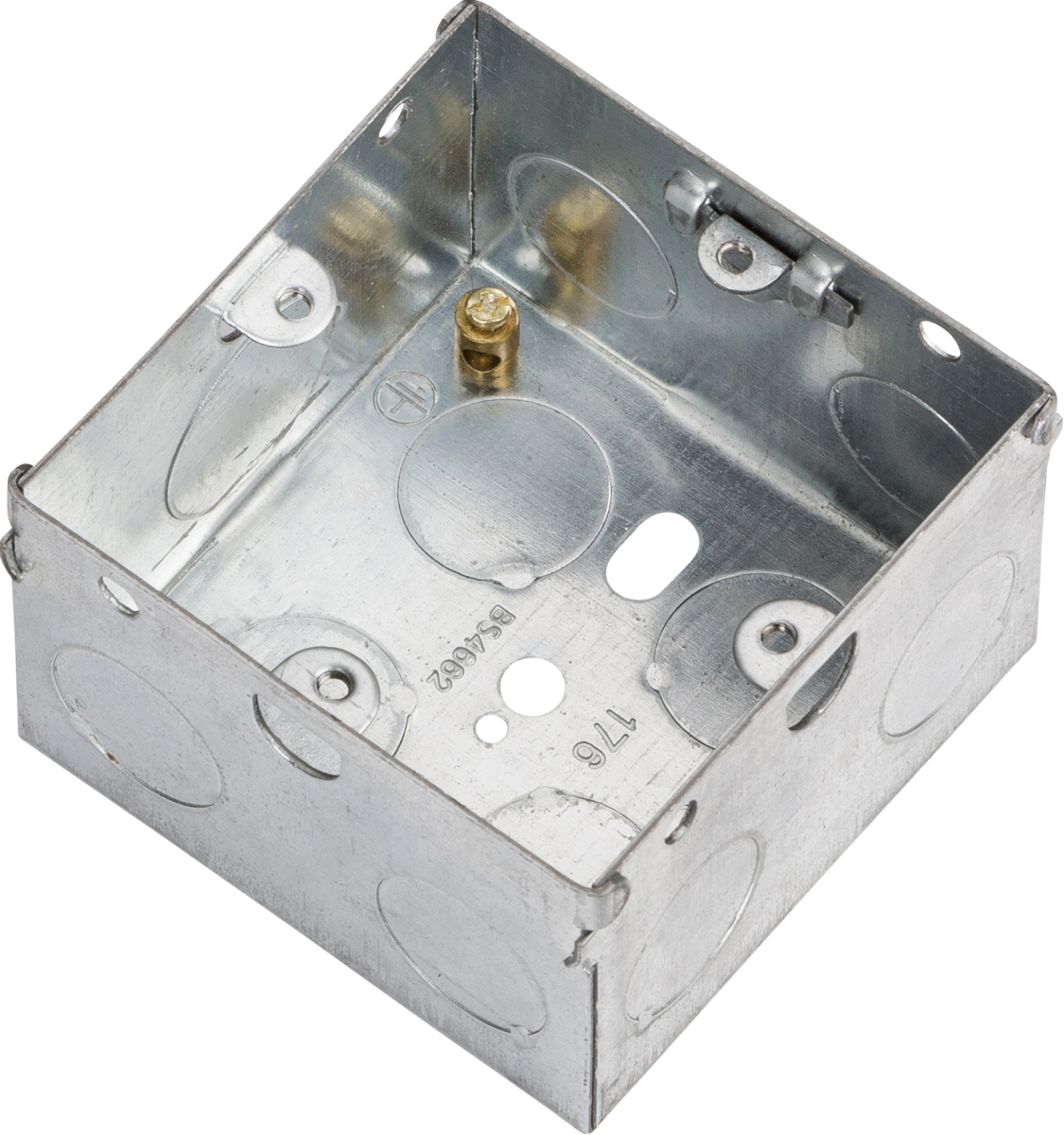 1G 47mm Galvanised Steel Box GSK47