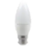 LED Candle Thermal Plastic • 5.5W • 6500K • BC-B22d