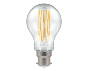 LED Filament GLS Clear Dimmable 7.2W 3000K BC-B22 - A Class