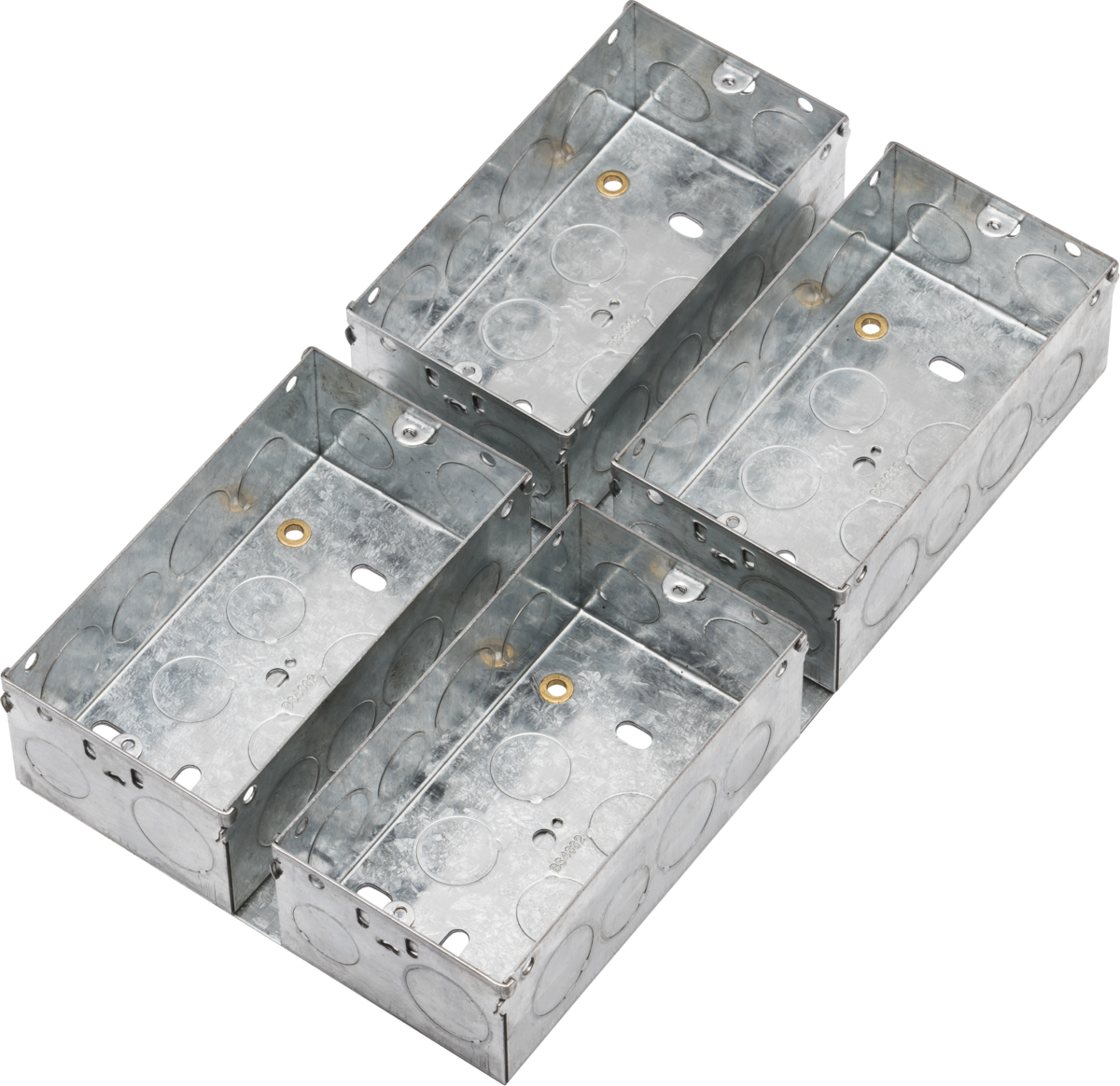 47mm Galvanised Steel Box for Combination Multimedia Plate GSK298MM