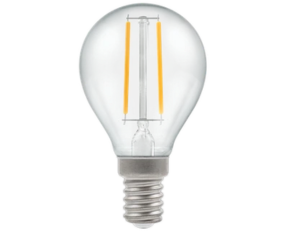 LED Filament Round Clear Non-Dimmable 2.2W 4000K SES-E14