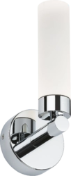 230V IP44 3W LED Wall Light Chrome
