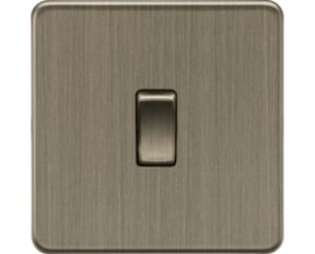 20A 1G DP Switch - Antique Brass SF8341AB