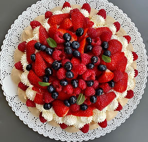 Pas Privé De Dessert - Pavlova fruits rouges