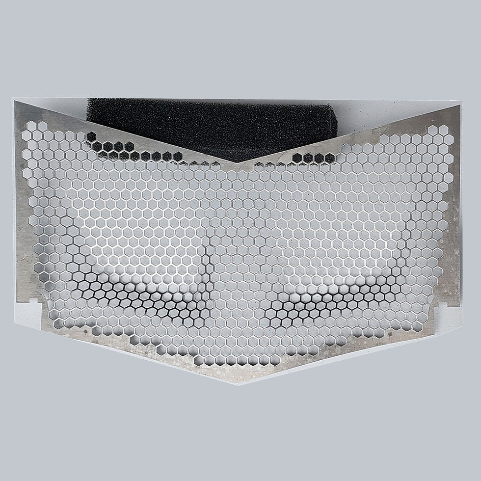Thumbnail: Car Hood Insert - Unpainted + Raw Hex Screen