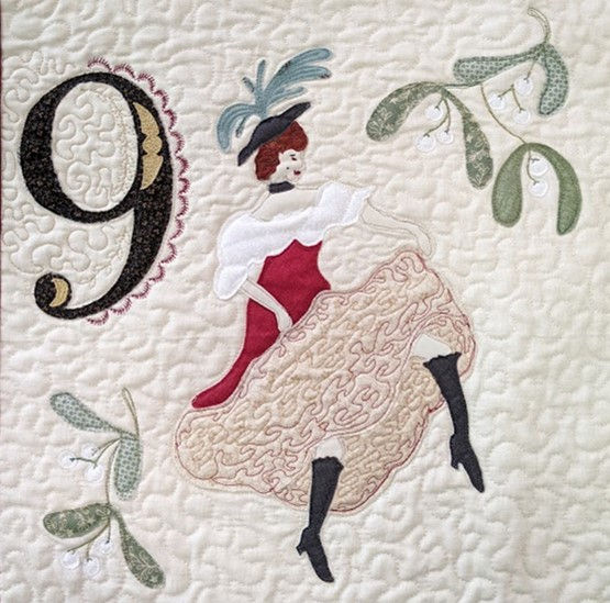 Thumbnail: Pattern 12 Days Quilt PDF