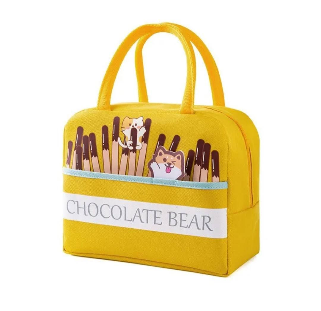 Bolsa térmica divertida - Desenho Animado Amarelo