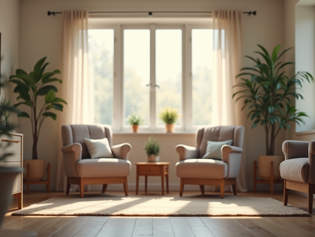 A clam, safe and silent atmosphere where you can share your feelings with any fear , hesitation.