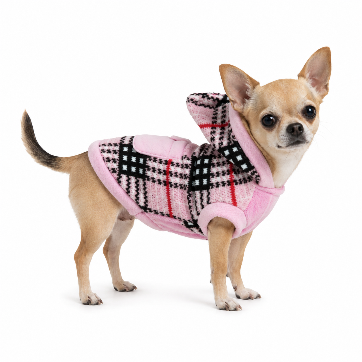 Plaid Pocket Sweater