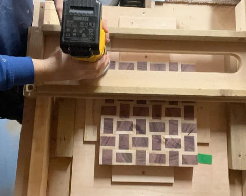 resin woodwork workshop