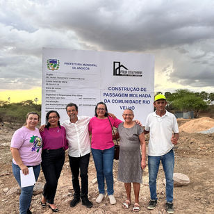 Mineiro visita obra e garante mais de R$ 1 milhão em emendas para Angicos