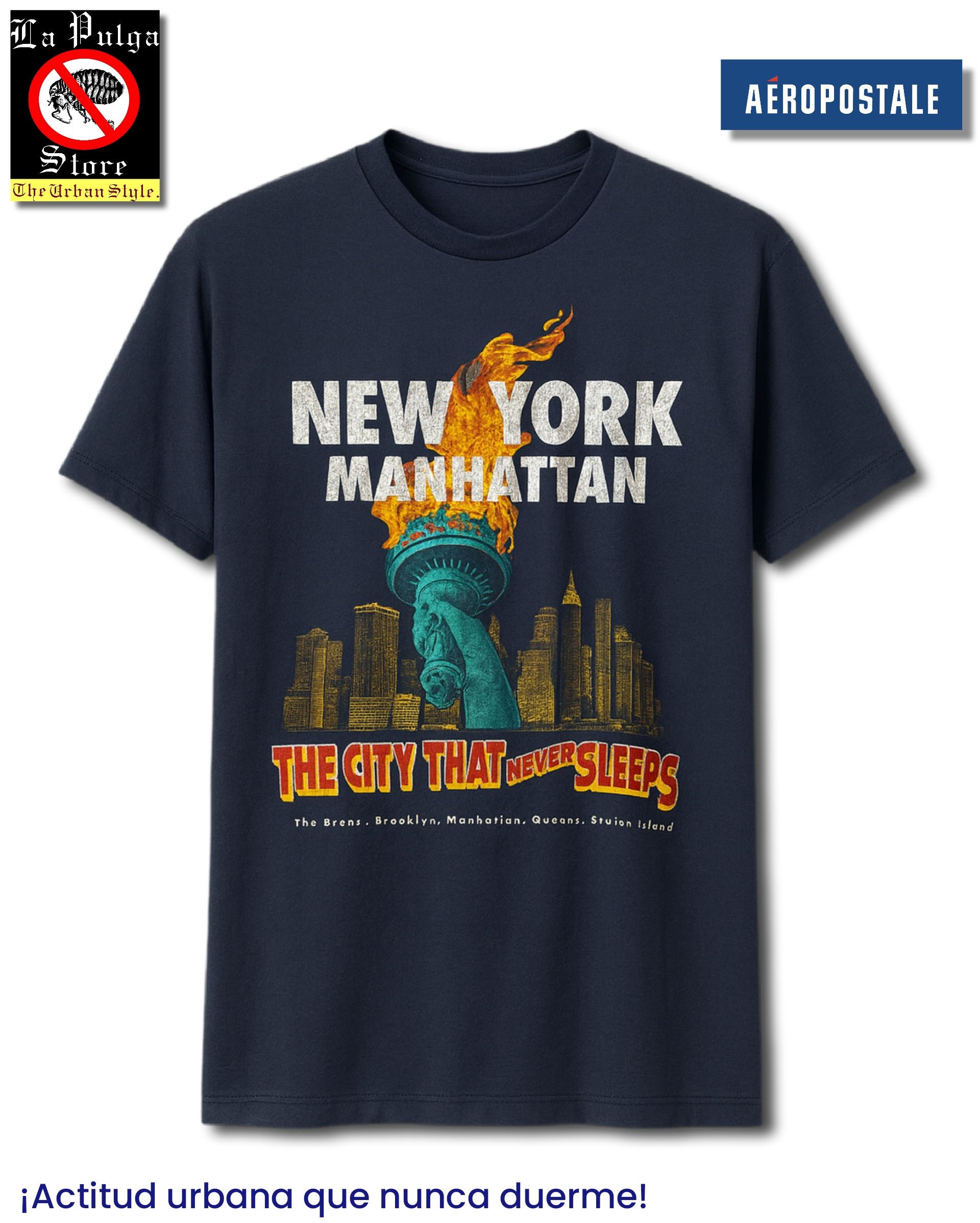 Playera Aeropostale | Manhattan Nightfire