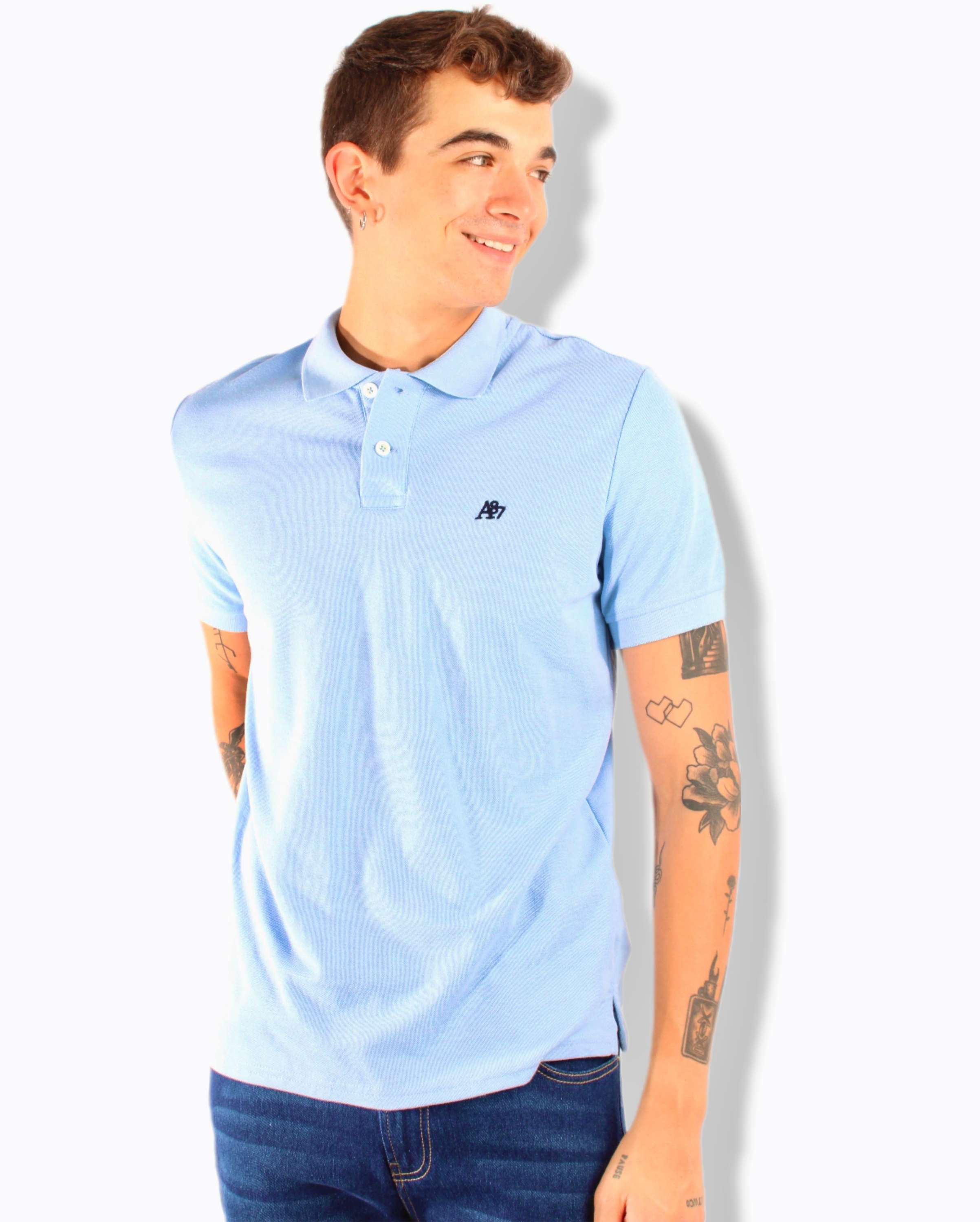 Polo Aeropostale | Sky blue polo shirt