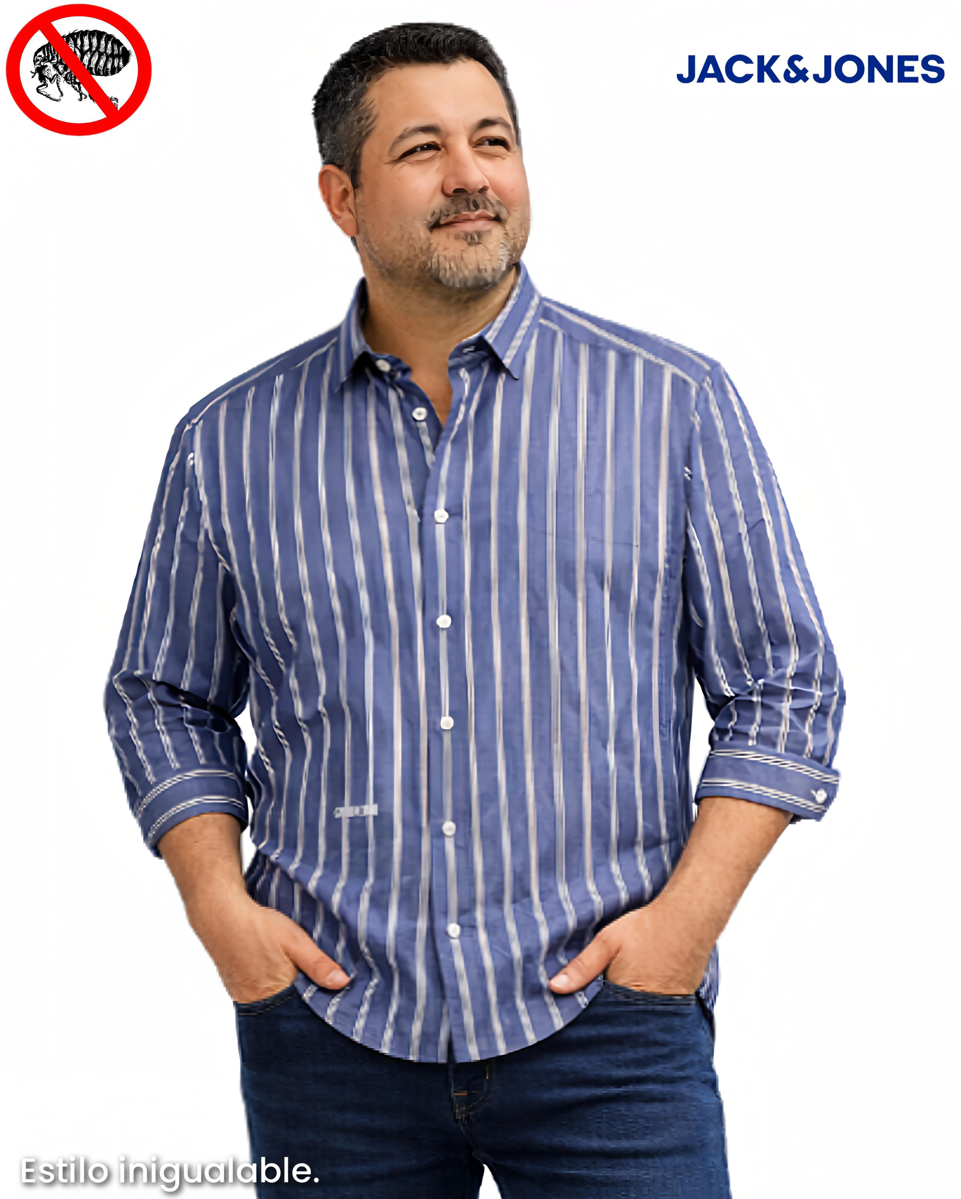 Camisa Jack & Jones | Blue Striped