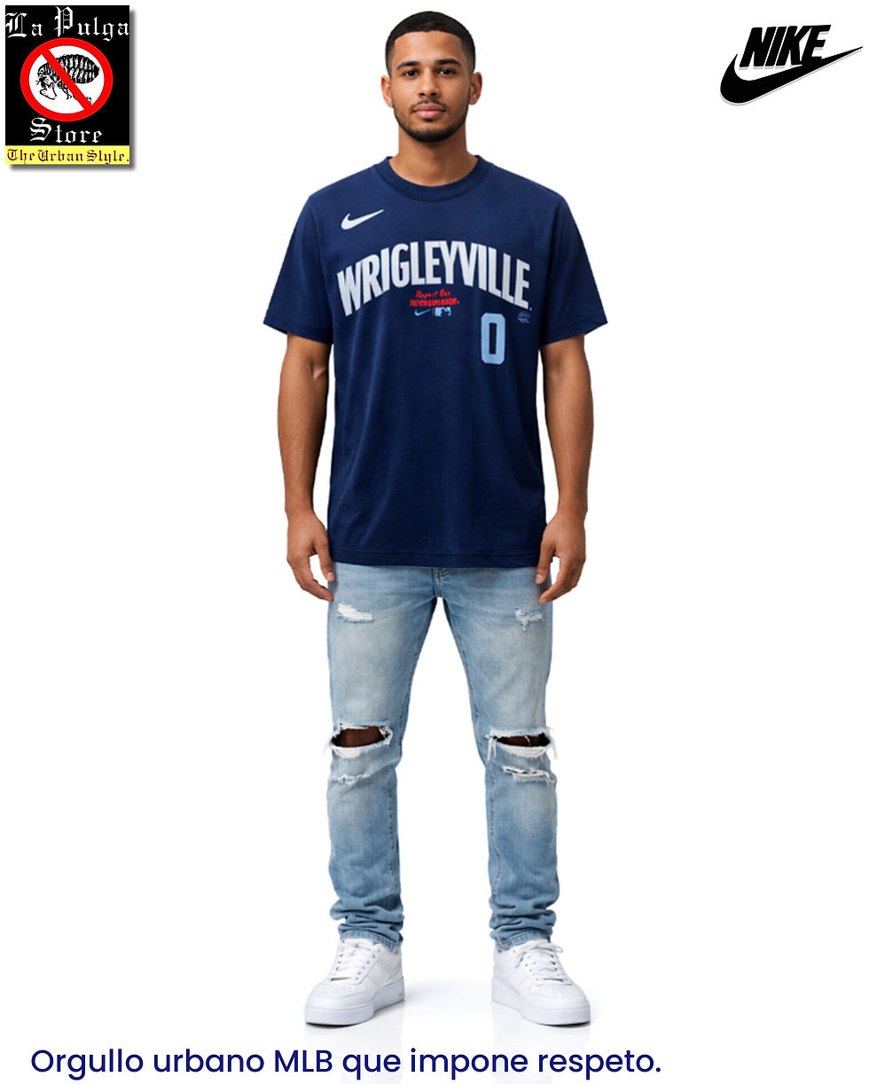 Miniatura: Playera Nike x MLB |  Wrigleyville Stroman 0 - Street Legacy Edition