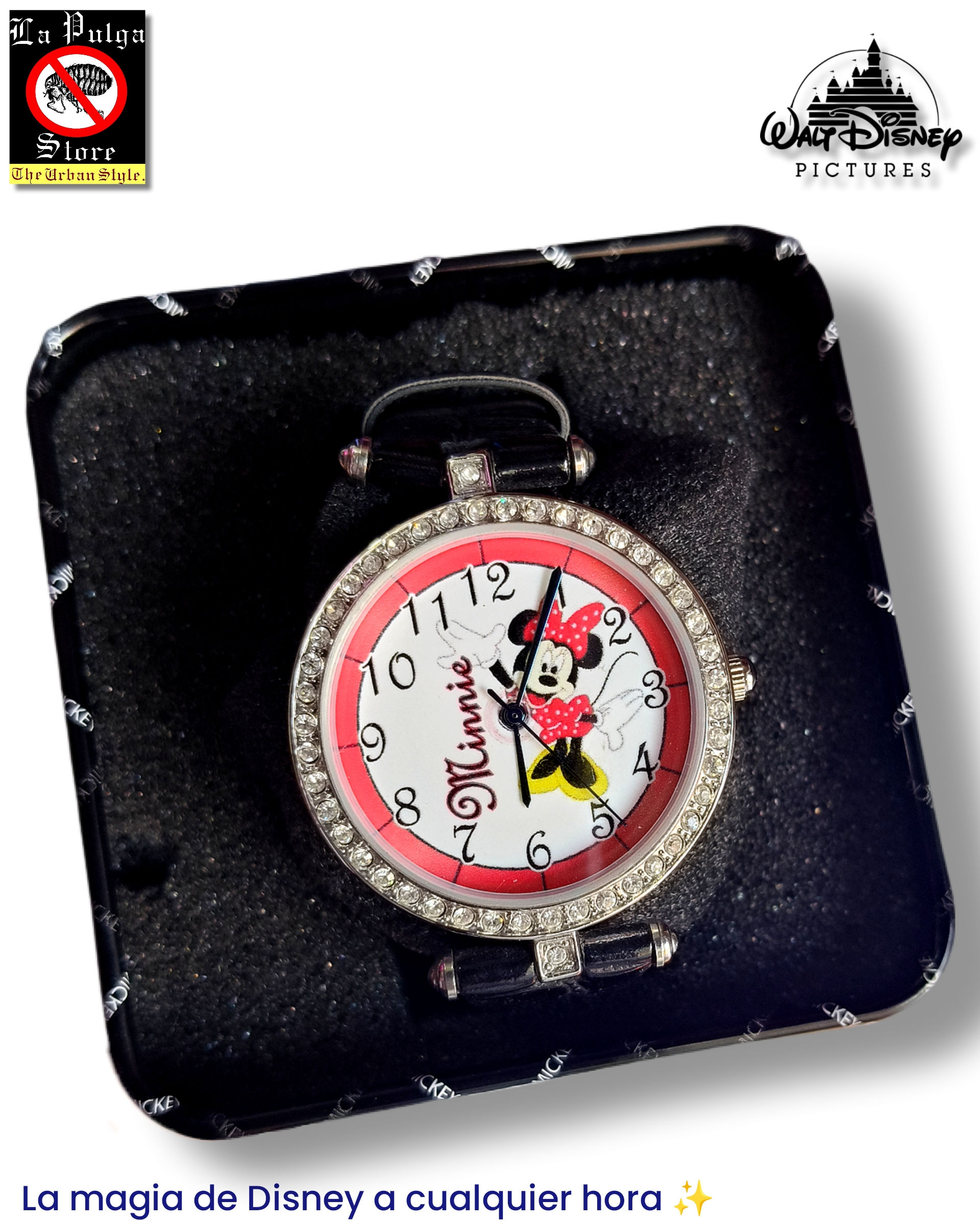 Reloj Walt Disney | Minnie Mouse Bow Timepiece