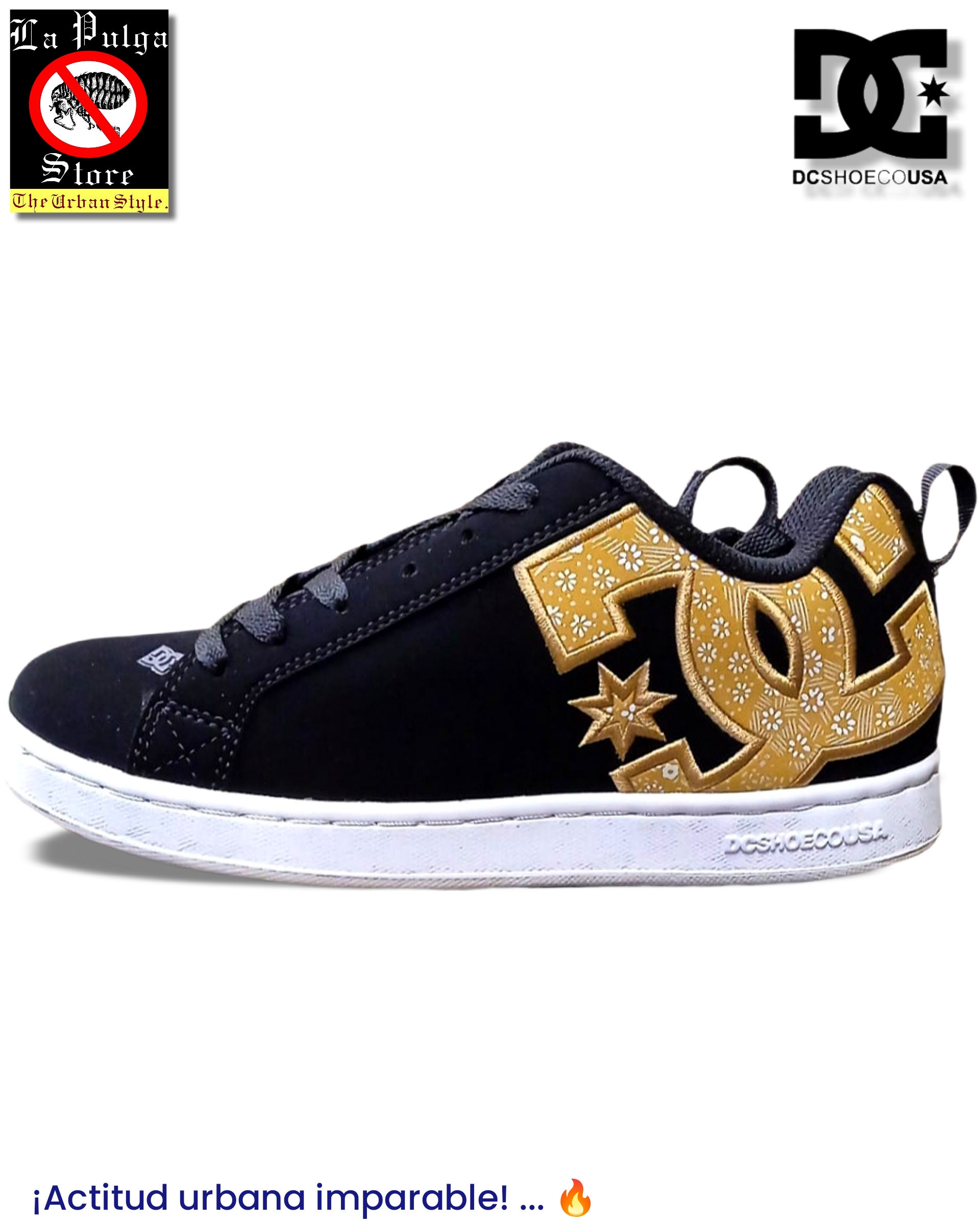 Tenis DC | Royal Gold Edition