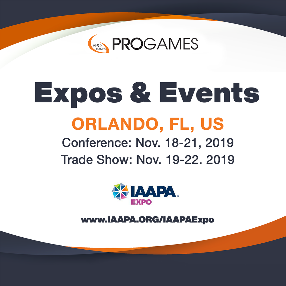 Visit Pro-Games at IAAPA Orlando 2019