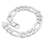 Figaro Armband Silber 925 Sterlingsilber