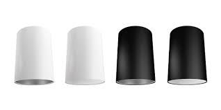 Thumbnail: 12W metal cylinder available in black body and white body