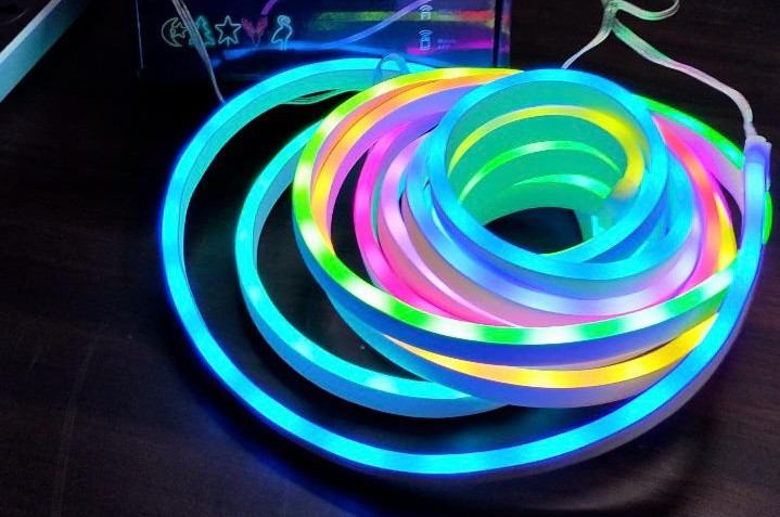5 Meter Neon RGB Rope Light with Remote and support Mobile app