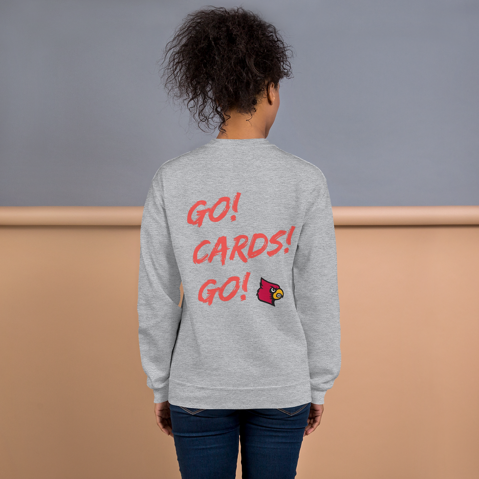 Thumbnail: "Go Cards Go!" Cardinals Crewneck