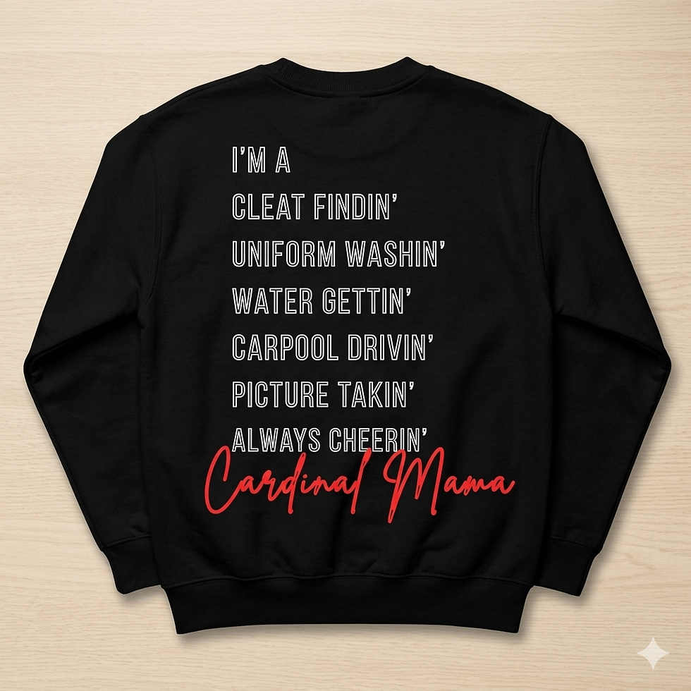 Thumbnail: Cardinal Mama Crewneck- Unisex Sizing